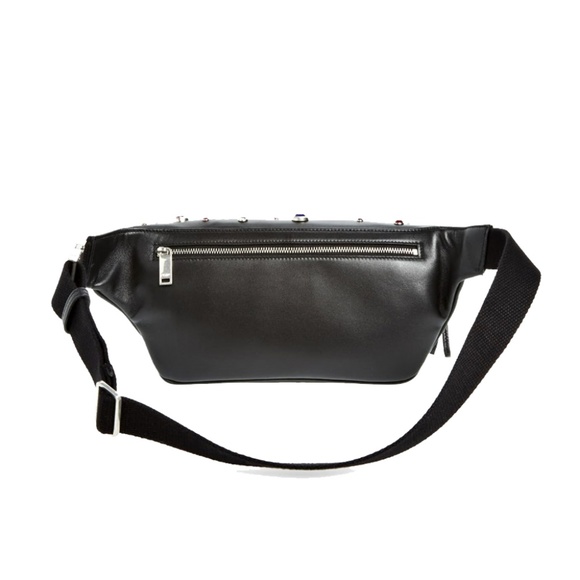 Saint Laurent Monogram Studded Leather Belt Bag - Picture 3 of 8